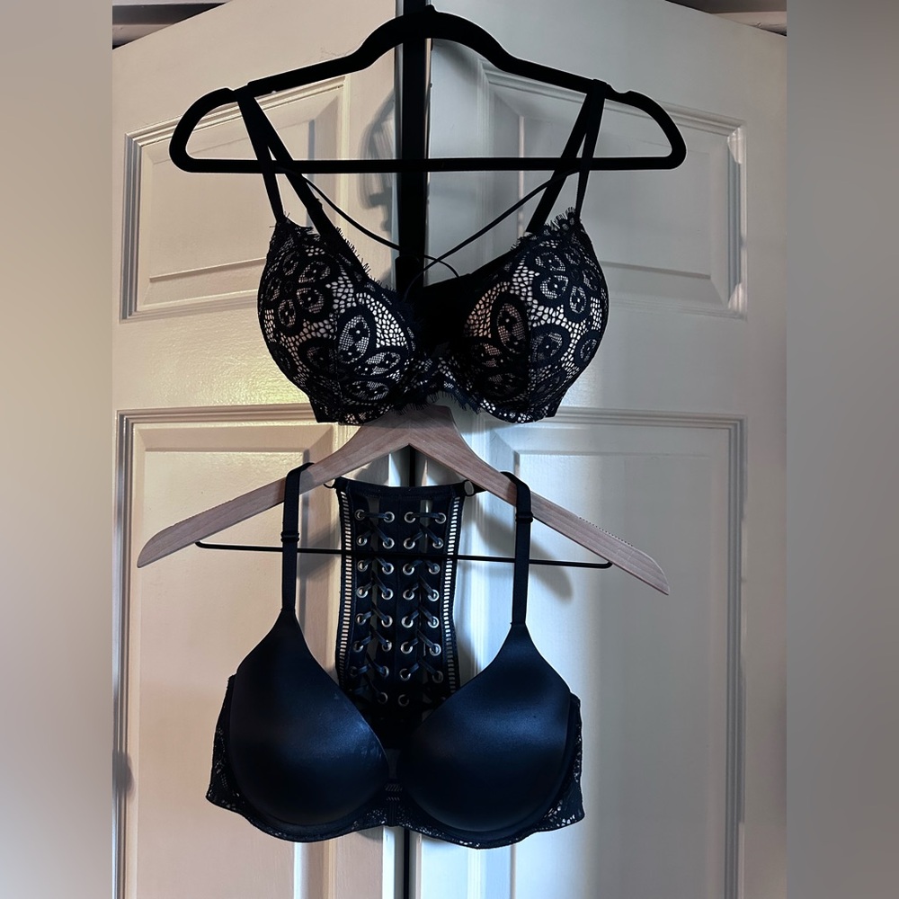 Victoria’s Secret push up bra lot 34D